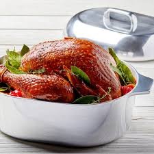 15 Inch Roaster Pan - Premium Aluminum Construction for Large Family Meals